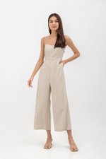 LINETTA PADDED SWEETHEART NECKLINE JUMPSUIT