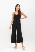 LINETTA PADDED SWEETHEART NECKLINE JUMPSUIT