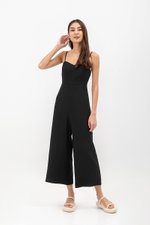 LINETTA PADDED SWEETHEART NECKLINE JUMPSUIT