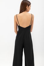 LINETTA PADDED SWEETHEART NECKLINE JUMPSUIT