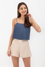 JAQUEL PLEATED CAMISOLE TOP