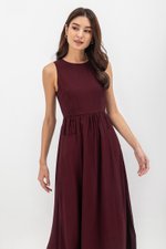 ELENA POCKET MIDI DRESS (REGULAR)