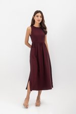 ELENA POCKET MIDI DRESS (REGULAR)