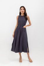 ELENA POCKET MIDI DRESS (REGULAR)