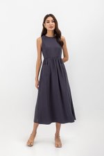 ELENA POCKET MIDI DRESS (REGULAR)