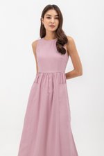 ELENA POCKET MIDI DRESS (REGULAR)
