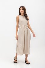 ELENA POCKET MIDI DRESS (REGULAR)