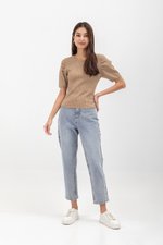 HERA PUFF SLEEVE KNIT TOP HERA PUFF SLEEVE KNIT TOP