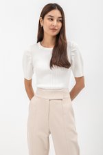 HERA PUFF SLEEVE KNIT TOP HERA PUFF SLEEVE KNIT TOP