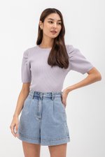 HERA PUFF SLEEVE KNIT TOP HERA PUFF SLEEVE KNIT TOP