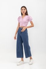 SHIRIN PUFF SLEEVE KNIT TOP SHIRIN PUFF SLEEVE KNIT TOP