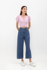 SHIRIN PUFF SLEEVE KNIT TOP SHIRIN PUFF SLEEVE KNIT TOP