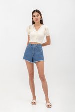 SHIRIN PUFF SLEEVE KNIT TOP SHIRIN PUFF SLEEVE KNIT TOP