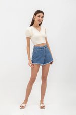 SHIRIN PUFF SLEEVE KNIT TOP SHIRIN PUFF SLEEVE KNIT TOP