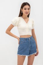 SHIRIN PUFF SLEEVE KNIT TOP SHIRIN PUFF SLEEVE KNIT TOP