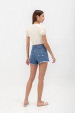 SHIRIN PUFF SLEEVE KNIT TOP SHIRIN PUFF SLEEVE KNIT TOP