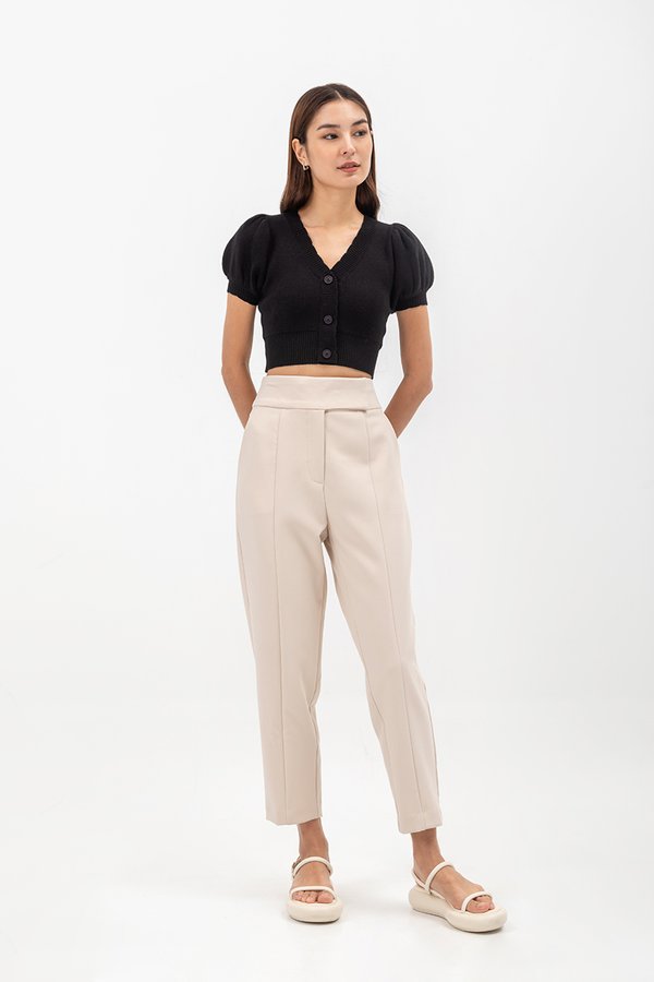 SHIRIN PUFF SLEEVE KNIT TOP