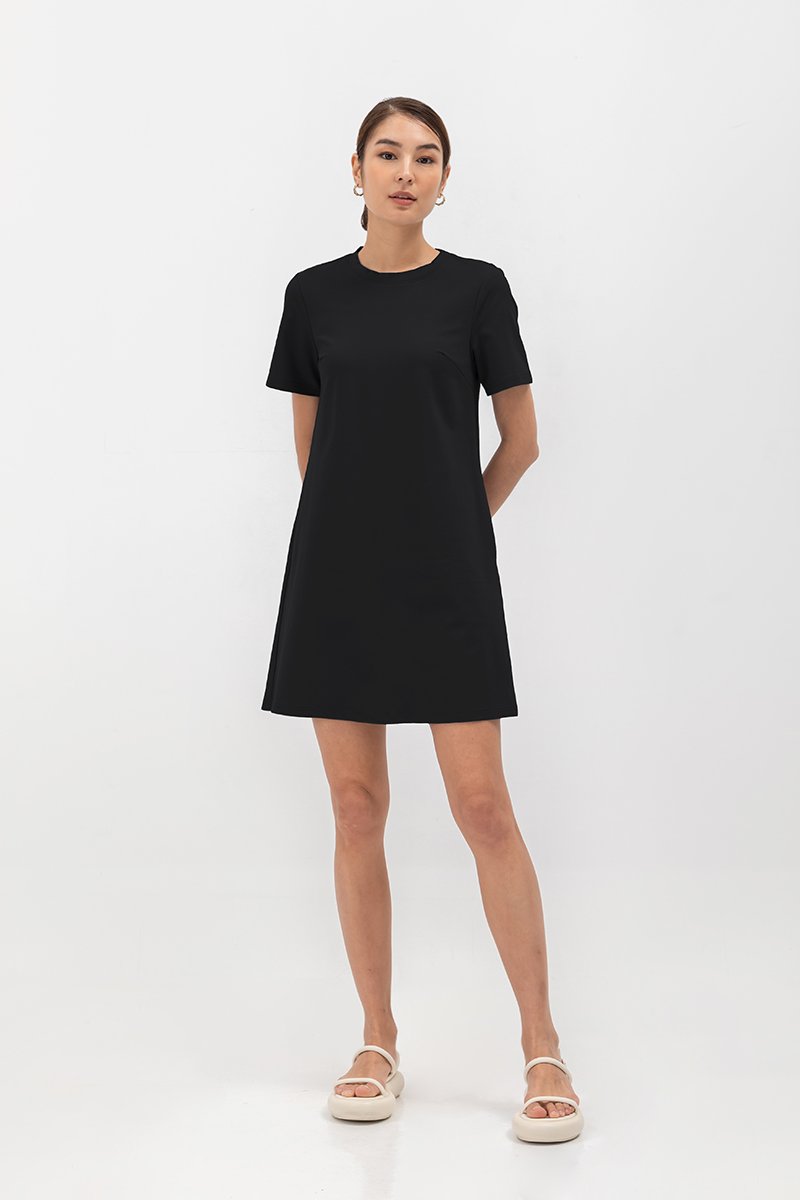 ALEENA T SHIRT MINI DRESS