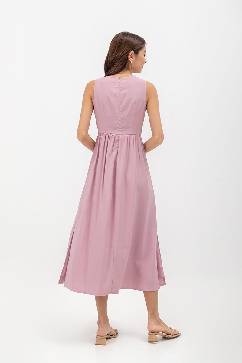 ELENA POCKET MIDI DRESS (REGULAR)