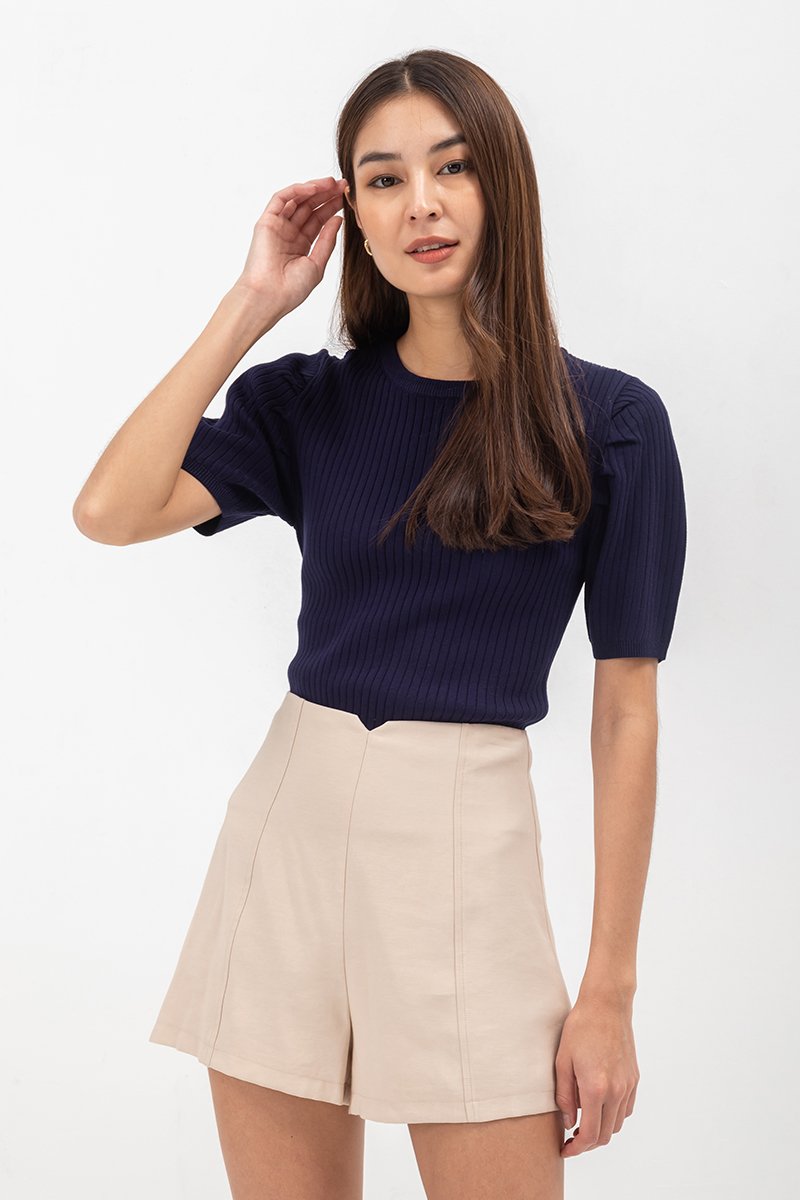 HERA PUFF SLEEVE KNIT TOP HERA PUFF SLEEVE KNIT TOP