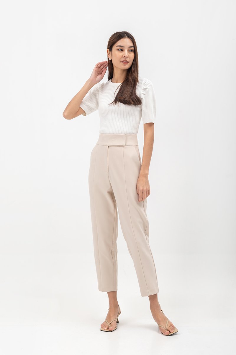 HERA PUFF SLEEVE KNIT TOP HERA PUFF SLEEVE KNIT TOP