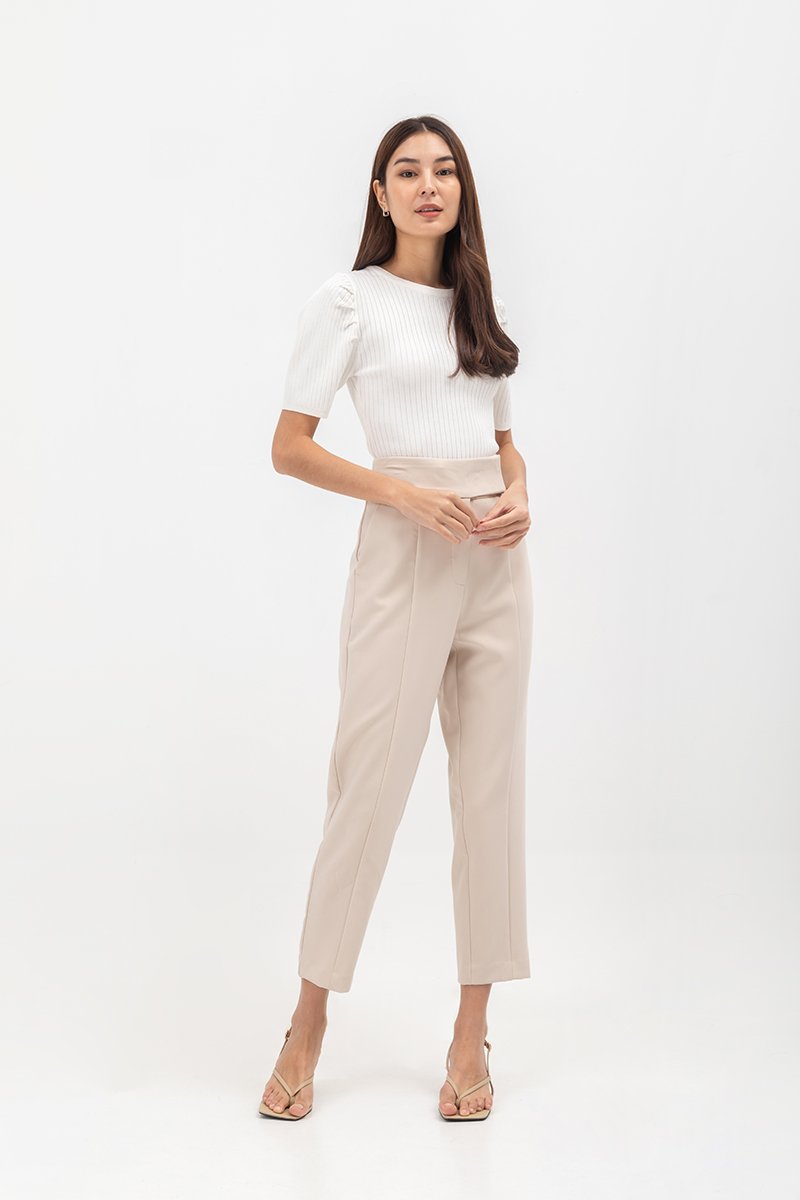 HERA PUFF SLEEVE KNIT TOP HERA PUFF SLEEVE KNIT TOP