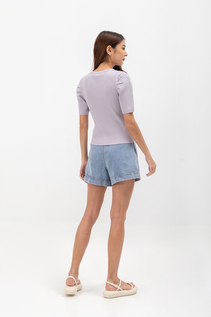 HERA PUFF SLEEVE KNIT TOP HERA PUFF SLEEVE KNIT TOP