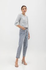 KIERAN PRINTED TWEED BLAZER KIERAN PRINTED TWEED BLAZER