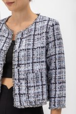 KIERAN PRINTED TWEED BLAZER KIERAN PRINTED TWEED BLAZER