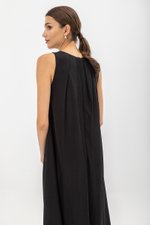 NIKKY BACK PLEAT MIDI DRESS W SASH NIKKY BACK PLEAT MIDI DRESS W SASH