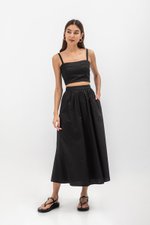 KENDI BUSTIER CROP TOP