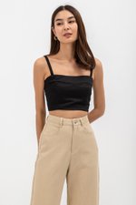 KENDI BUSTIER CROP TOP