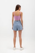 KENDI BUSTIER CROP TOP