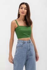 KENDI BUSTIER CROP TOP
