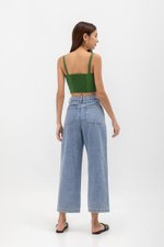 KENDI BUSTIER CROP TOP