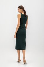 GENEVIE KNIT MIDI DRESS GENEVIE KNIT MIDI DRESS
