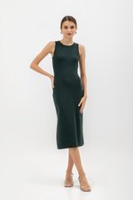 GENEVIE KNIT MIDI DRESS GENEVIE KNIT MIDI DRESS