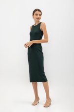 GENEVIE KNIT MIDI DRESS GENEVIE KNIT MIDI DRESS