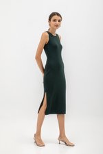 GENEVIE KNIT MIDI DRESS GENEVIE KNIT MIDI DRESS
