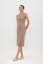 GENEVIE KNIT MIDI DRESS GENEVIE KNIT MIDI DRESS