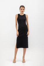 GENEVIE KNIT MIDI DRESS GENEVIE KNIT MIDI DRESS