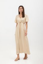 KIRAA TENCEL CUT OUT MAXI DRESS