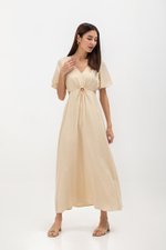 KIRAA TENCEL CUT OUT MAXI DRESS