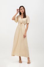 KIRAA TENCEL CUT OUT MAXI DRESS