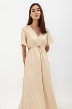 KIRAA TENCEL CUT OUT MAXI DRESS