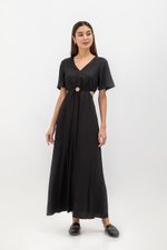 KIRAA TENCEL CUT OUT MAXI DRESS