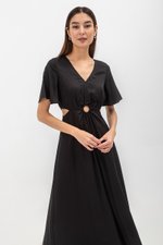 KIRAA TENCEL CUT OUT MAXI DRESS