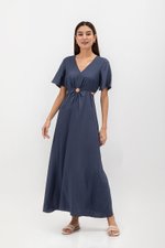 KIRAA TENCEL CUT OUT MAXI DRESS