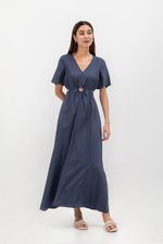 KIRAA TENCEL CUT OUT MAXI DRESS