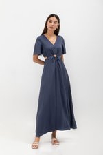 KIRAA TENCEL CUT OUT MAXI DRESS